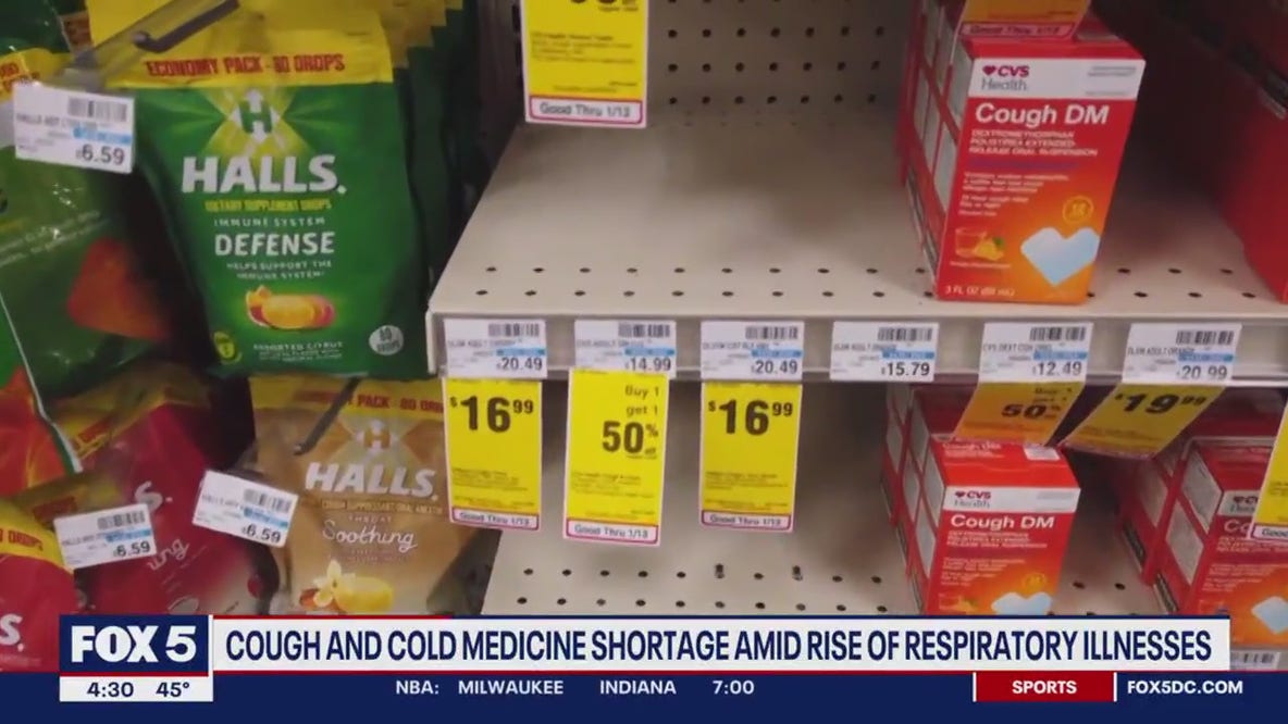 Cough and cold medicine shortage amid cold and flu season